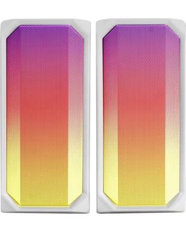 MARS GAMING Altavoces msrgb bt 15w blanco