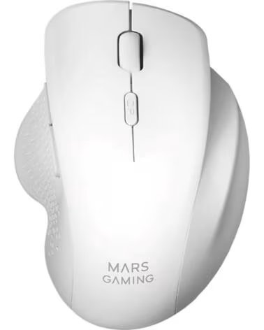 MARS GAMING Mouse raton mmwergo optico wireless inalambrico 6 botones 3200ppp blanco