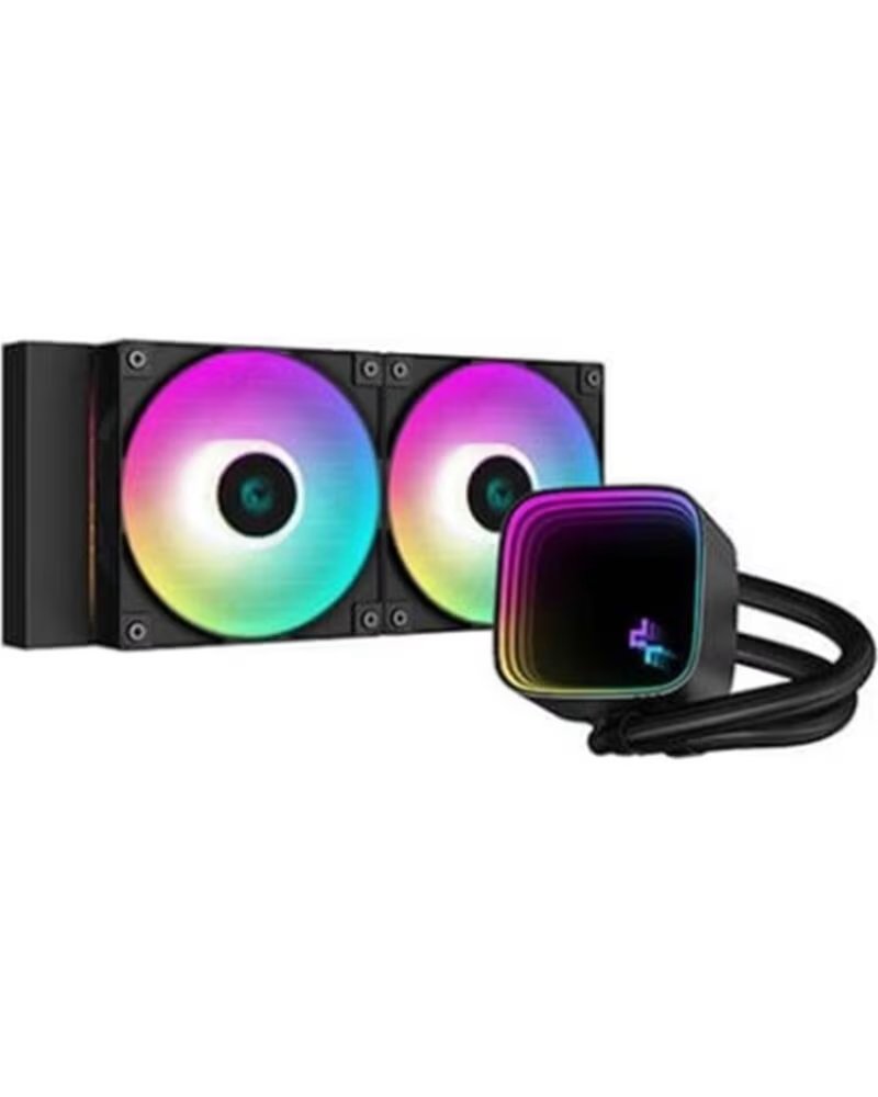 DEEPCOOL Kit refrigeracion liquida gaming ls520 se 2 x 120mm argb