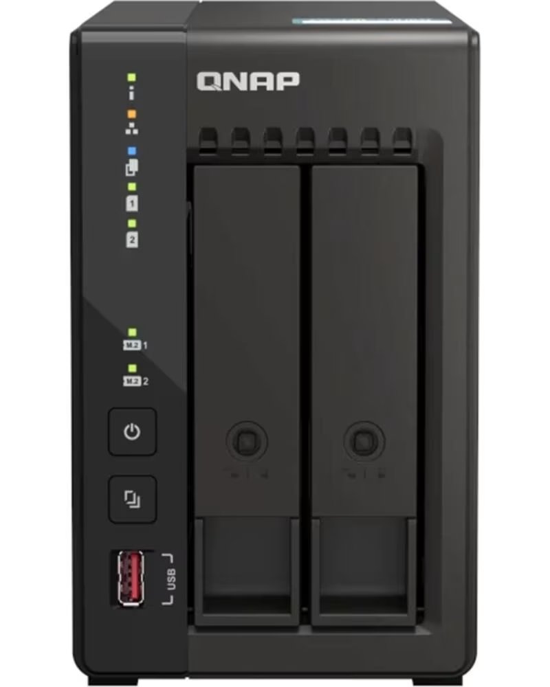 QNAP Servidor nas ts - 253e - 8g 8gb gigabit ethernet