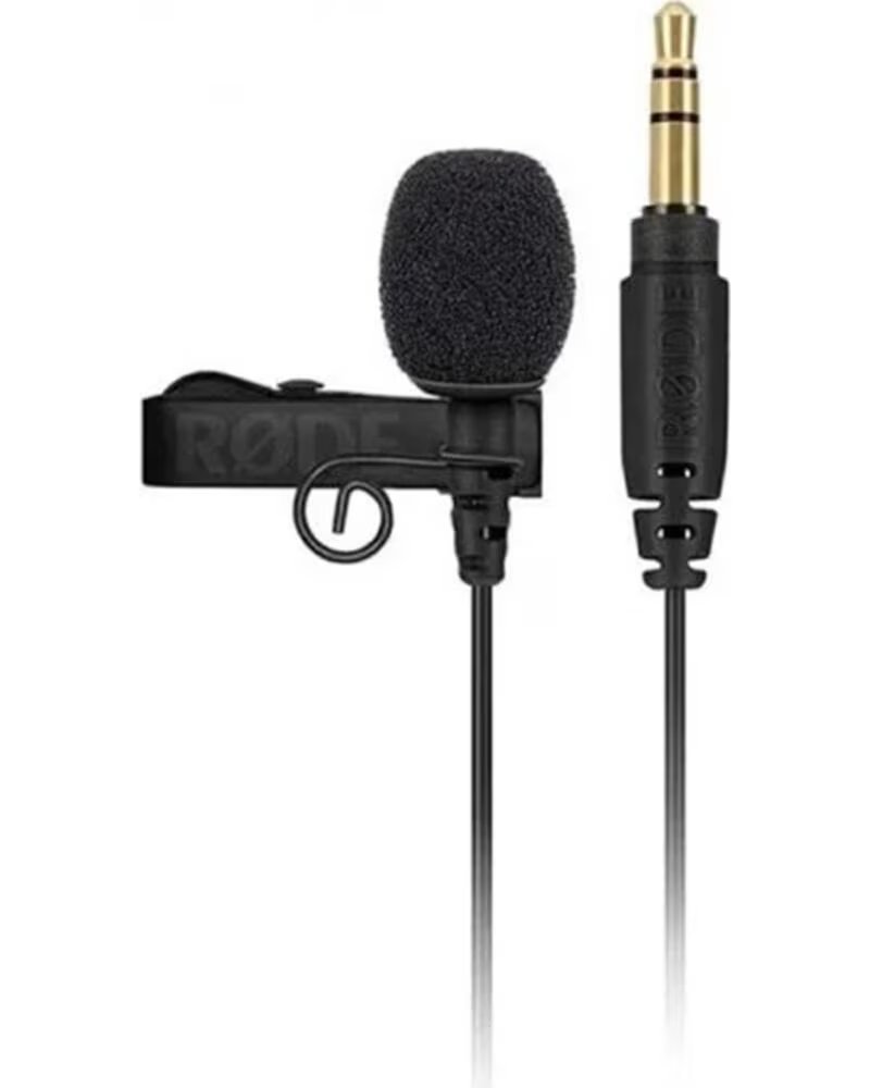 RODE Microfono lavalier go black jack 3 5mm trs - 110db - omnidirectional