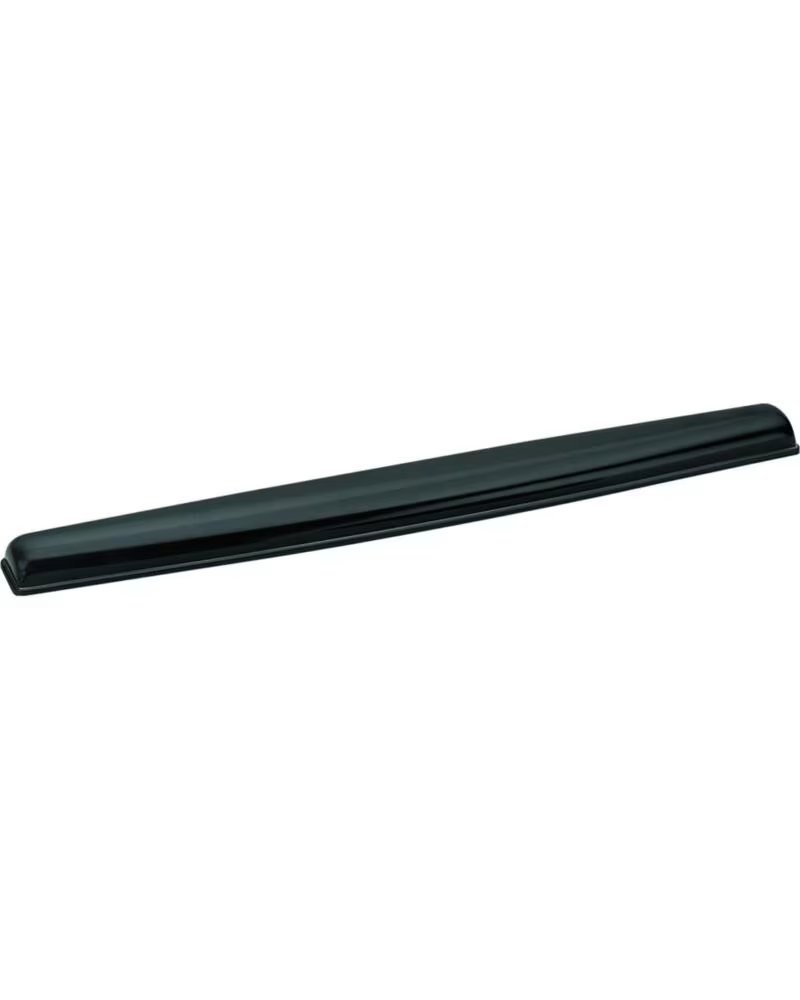 FELLOWES Reposamunecas teclado gel crystal negro