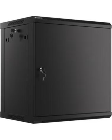 LANBERG Armario mural rack 19 pulgadas 12u - 600x450 negro