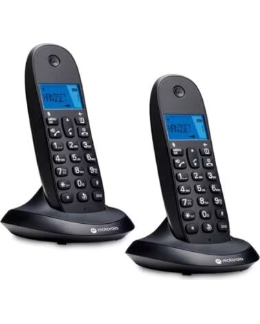 MOTOROLA Telefono fijo inalambrico c1002 cb negro