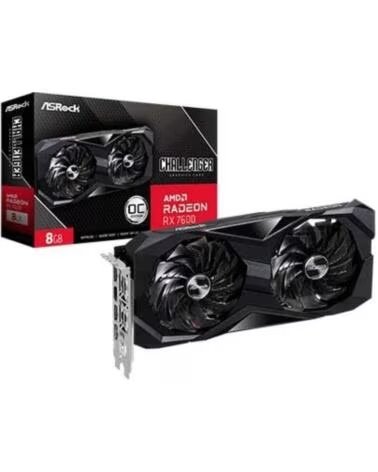 ASROCK Tarjeta grafica rx 7600 challenger 8gb gddr6