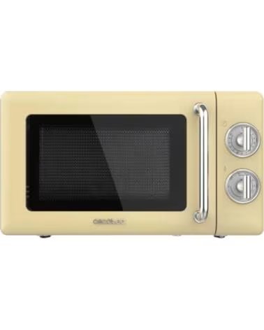 CECOTEC Microondas proclean 3110 retro yellow 20l 700w