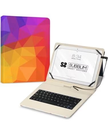 SUBBLIM Funda tablet para tablet 11 pulgadas triangulos