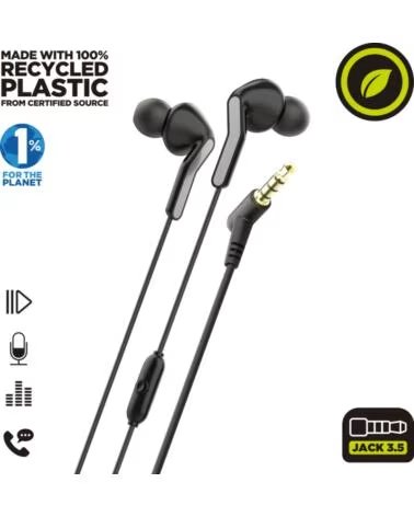MUVIT Auriculares e57 negro