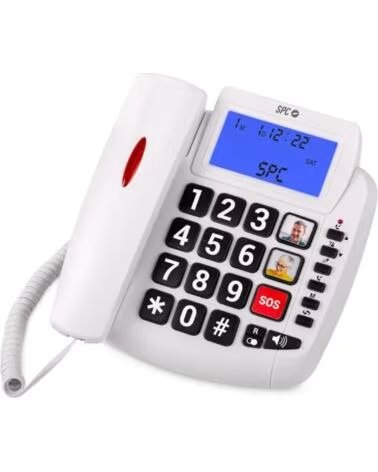 SPC Telefono Comfort Volume 2- Blanco