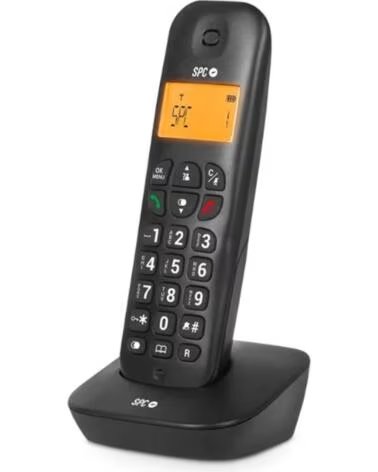 SPC Telefono fijo inalambrico air negro - tecla r