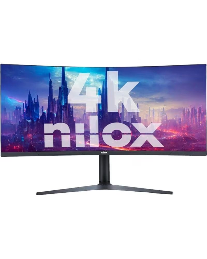 NILOX Monitor curvo gaming nxm344kd11 34 pulgadas uwqhd 144hz