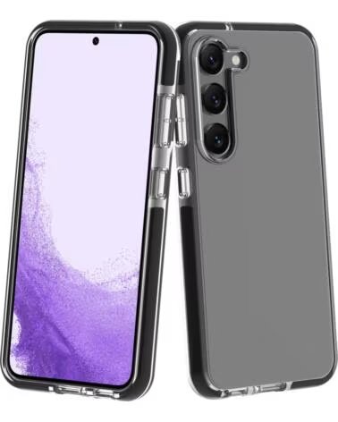 MUVIT Funda shockproof 2m para samsung galaxy s23 5g transparente