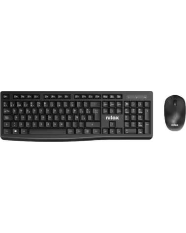 NILOX Teclado raton nxkmwe012 inalambrico