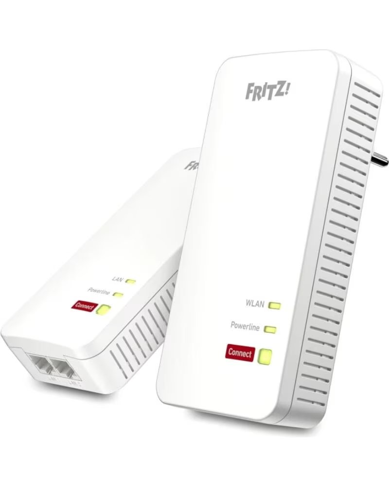FRITZ Kit plc adapter powerline 1240 ax wlan set mesh 2xgbe