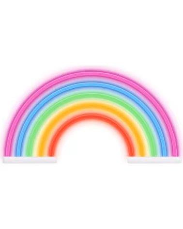 FOREVER Lampara neon led rainbow 5 colores
