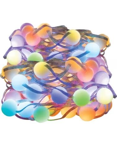 MUVIT Guirnalda luces io wifi dreamcolor mini globo rgb 10m