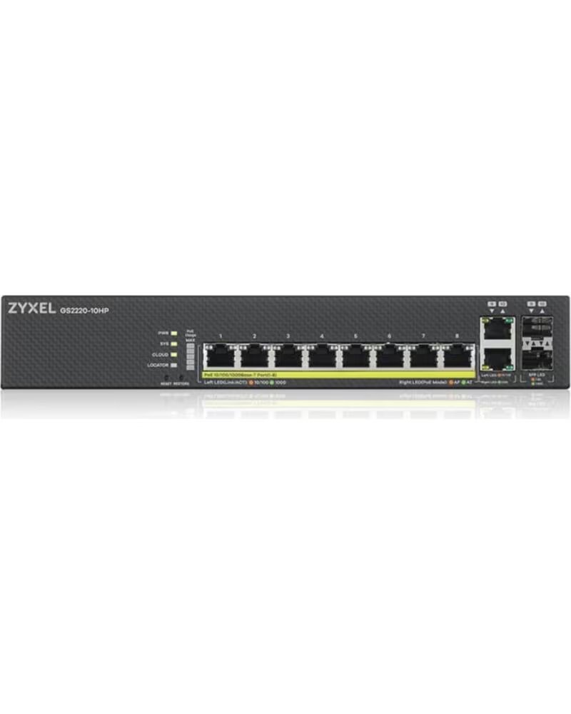 ZYXEL Switch 12 puertos gs2220 - 10hp - eu0101f