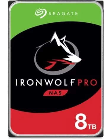 SEAGATE Ironwolf pro st8000nt001 disco duro interno 3 5 pulgadas 8 tb serial ata iii
