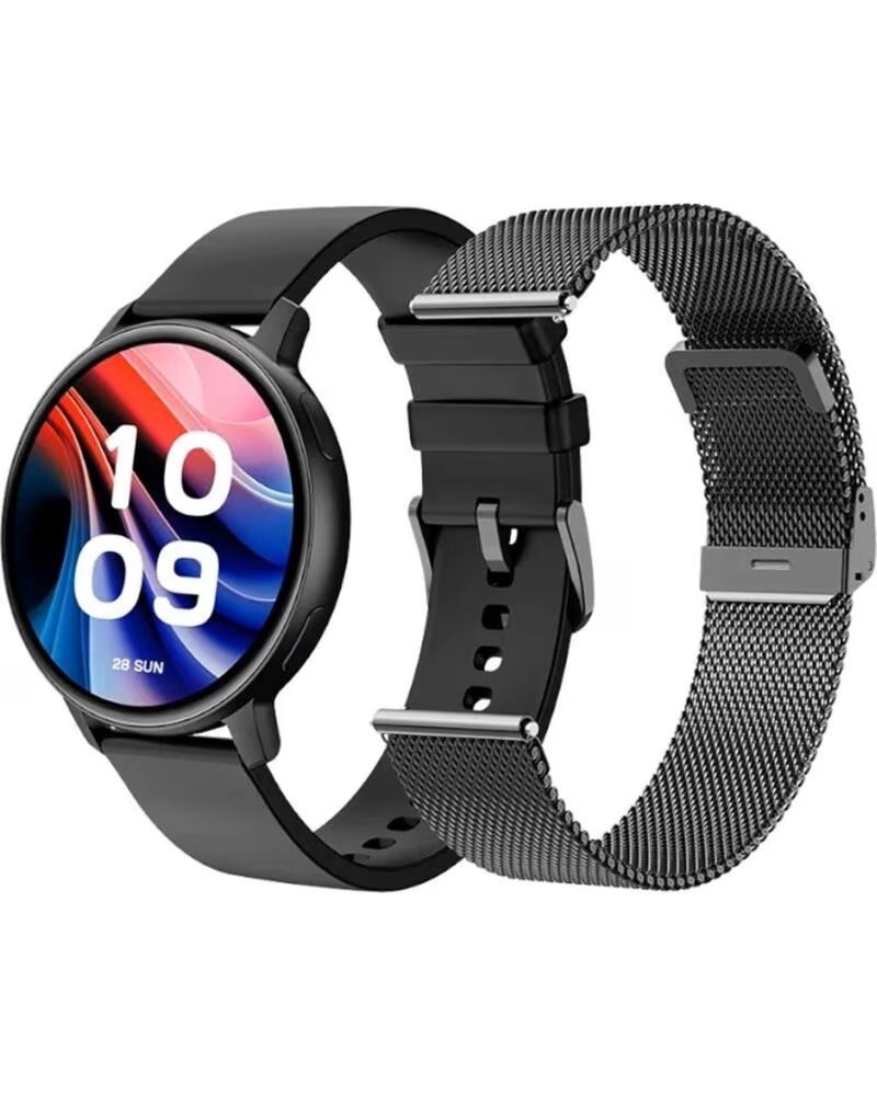 SPC Smartwatch Smartee Duo Classic 9652N- Notificaciones- Frecuencia Cardiaca- Negro- Incluye Correa Extra