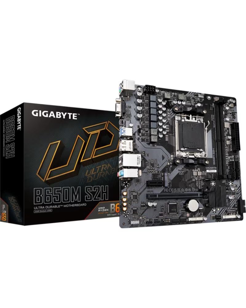 GIGABYTE Placa base b650m s2h 1 1 am5 matx 2xddr5