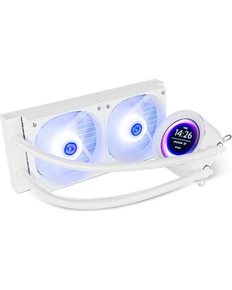 NOX Kit refrigeracion liquida hummer x - 240 lcd 240mm blanco
