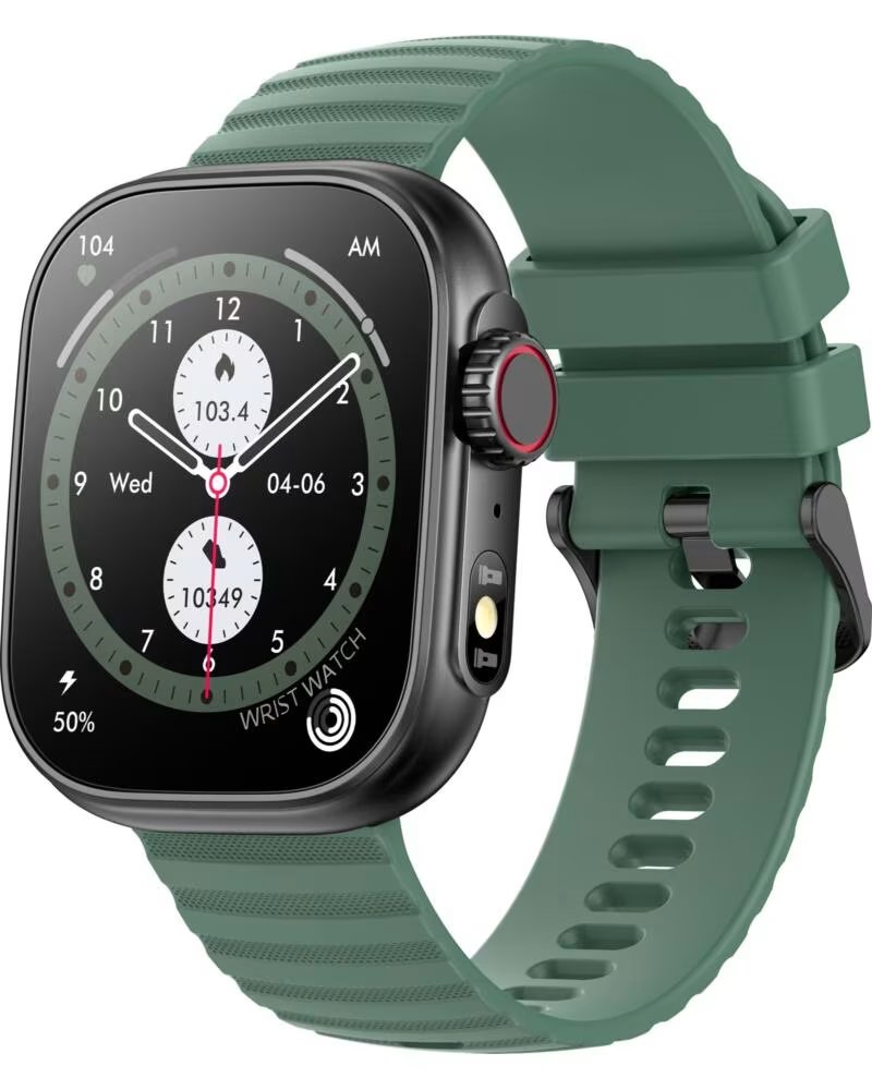 MYPHONE Reloj smartwatch tool black green