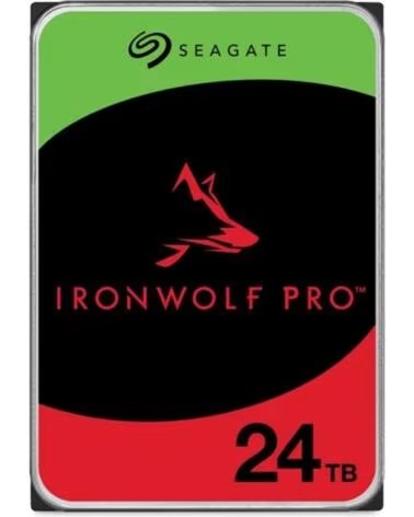 SEAGATE Ironwolf pro st24000nt002 disco duro interno 24 tb 7200 rpm 512 mb 3 5 pulgadas serial ata iii