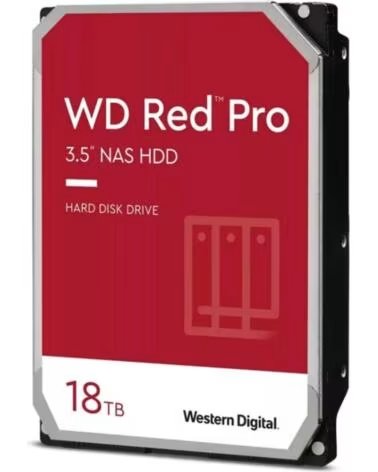WESTERN DIGITAL WD Disco duro interno wd western digital red pro 18tb 3,5 pulgadas sata 6gb - s