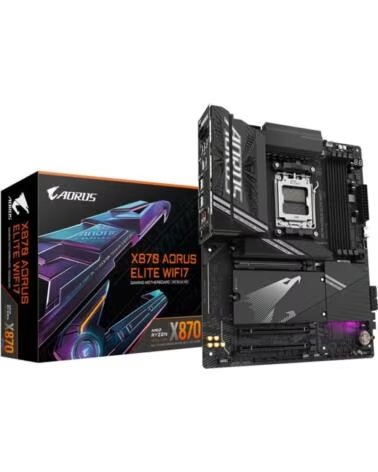 GIGABYTE Placa base x870 aorus elite wifi7 am5 atx - 4x ddr5