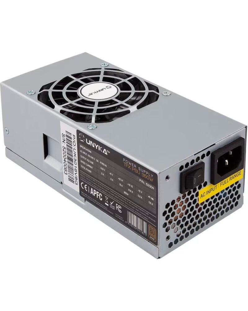 UNYKACH Fuente de alimentacion tfx 350w 80 bronze