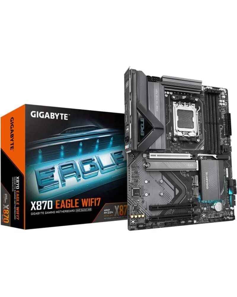 GIGABYTE Placa base x870 eagle wifi7 g10 am5 atx - 4x ddr5 - 4x sata3