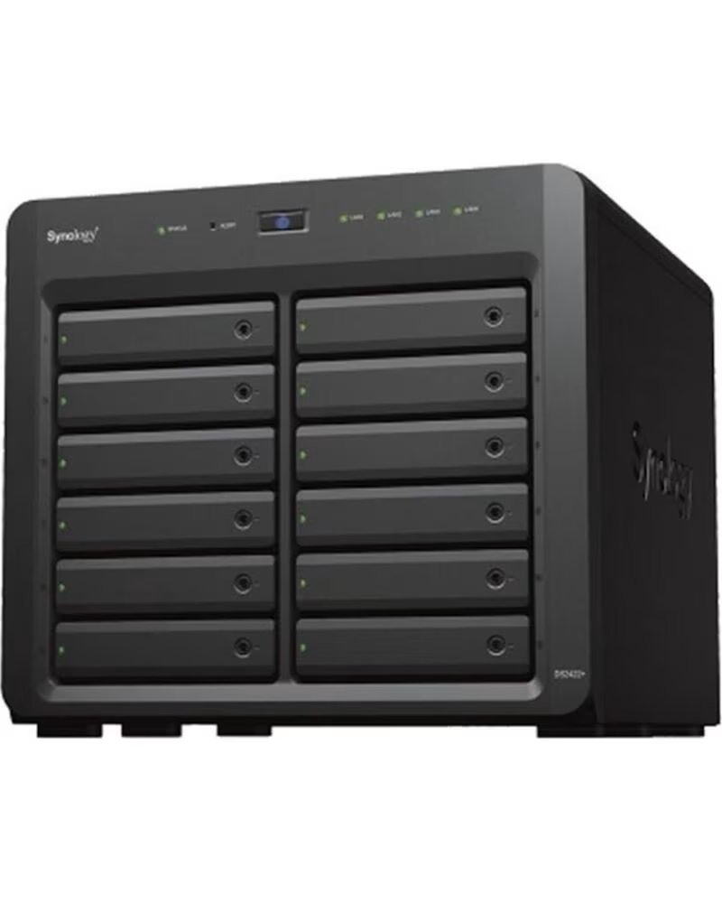 SYNOLOGY NAS Diskstation DS2422- 12 Bahias 3 5- 2 5- 4GB DDR4- Formato Torre