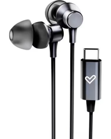 ENERGY SISTEM Auriculares metallized usb tipo c negro