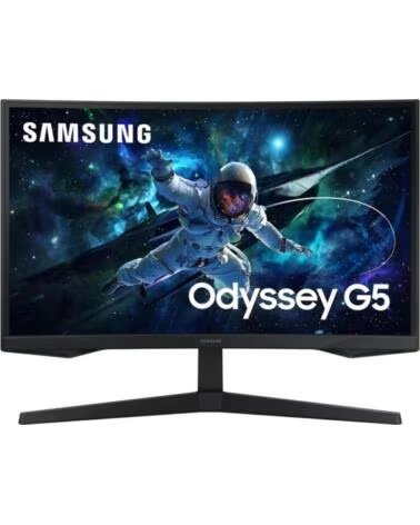 SAMSUNG Monitor gaming 27 pulgadas ls27cg552euxen odissey curvo