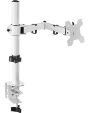 MARS GAMING Soporte mesa vesa hasta 32 pulgadas 100x100mm max 8kg blanco
