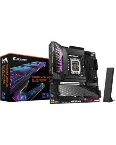 GIGABYTE Placa base b860m aorus elite wifi6e matx - 4x ddr5 - lga1851