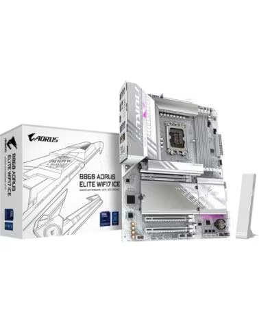 GIGABYTE Placa base b860 aorus elite wifi7 ice atx - 4x ddr5 - 4x sata3 lga 1851