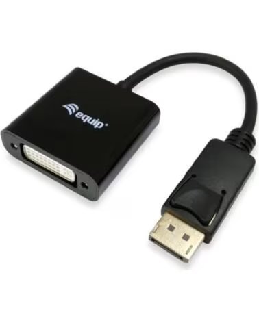EQUIP Adaptador displayport a dvi 0 2cm - macho - hembra - negro