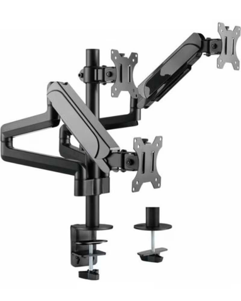 EQUIP Soporte mesa vesa hasta 27 100x100 max 7kg 3 pantallas