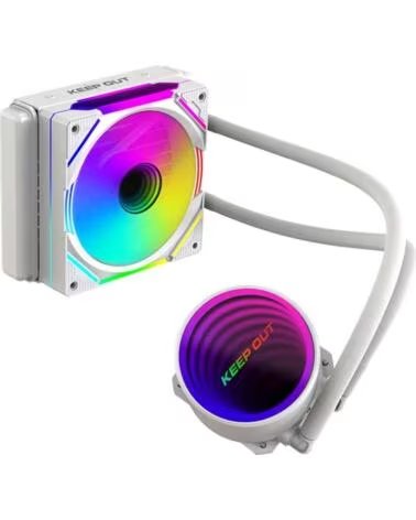KEEP OUT Kit refrigeracion liquida xwc - 120 argb 120mm blanco