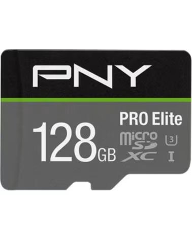 PNY Tarjeta memoria micro sdxc pro elite 128gb clase 10 uhs - i u3