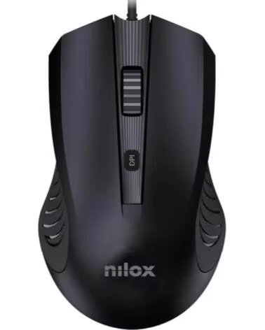 NILOX Raton mousb1013 negro