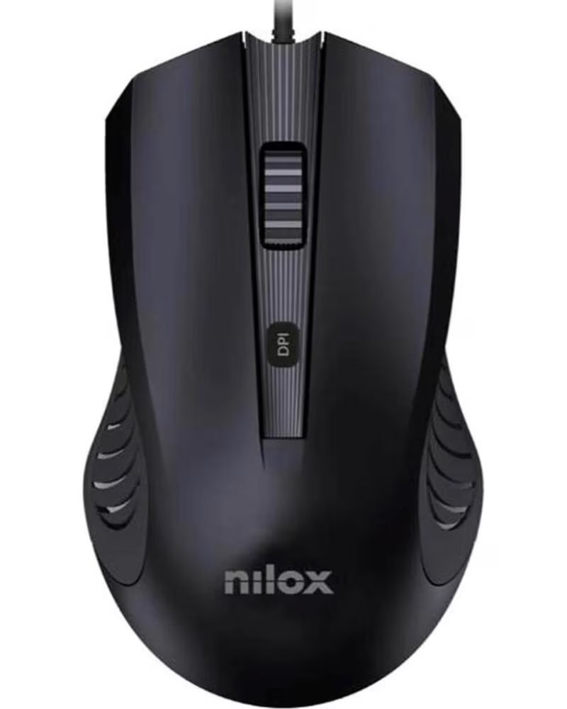 NILOX Raton mousb1013 negro