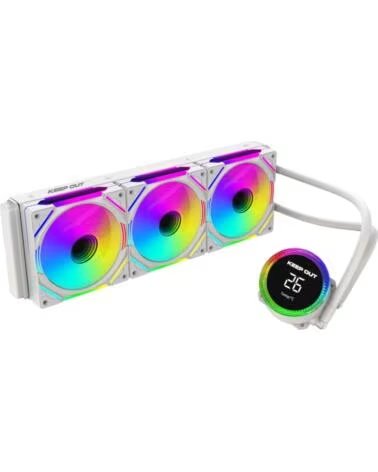 KEEP OUT Kit de refrigeracion liquida xwc - 360 pro display blanco