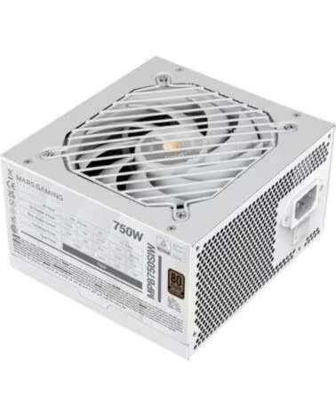 MARS GAMING Fuente de alimentacion 750w mpb750siw extreme silence 80 plus bronze blanco