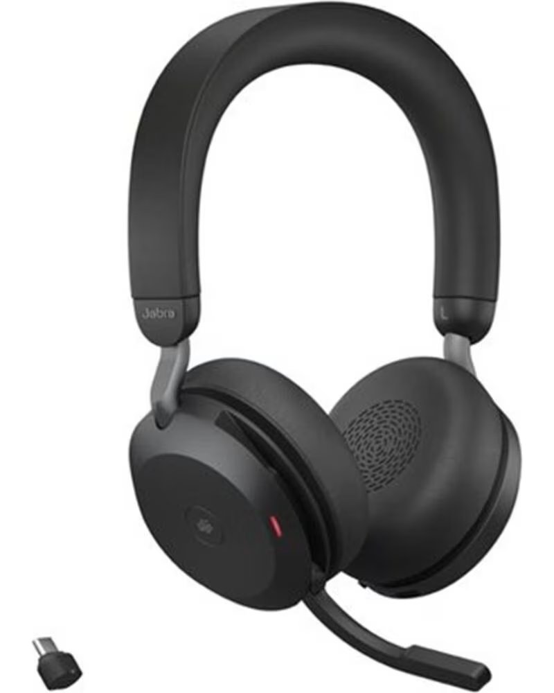 JABRA Auriculares evolve2 75 ms stereo inalambrico negro