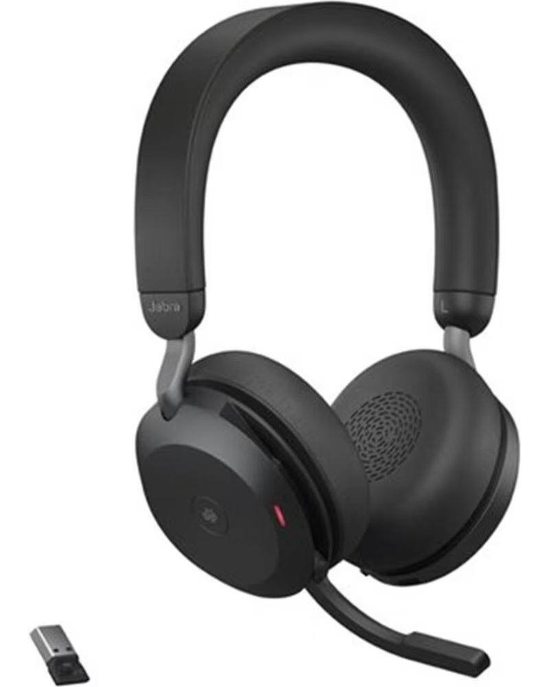 JABRA Auriculares evolve2 75 ms stereo inalambrico negro