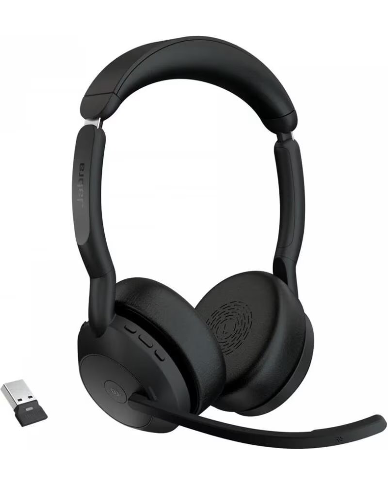 JABRA Auriculares evolve2 55 ms stereo inalambrico negro