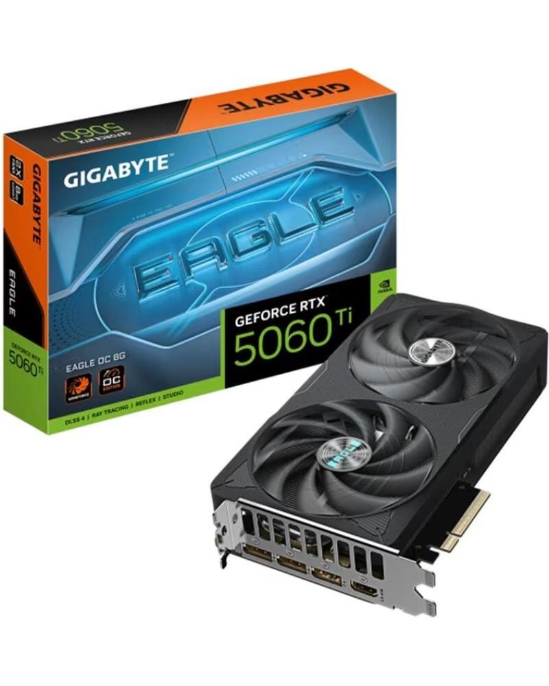 GIGABYTE Tarjeta Grafica GeForce RTX 5060 Ti Eagle OC- 8GB GDDR7
