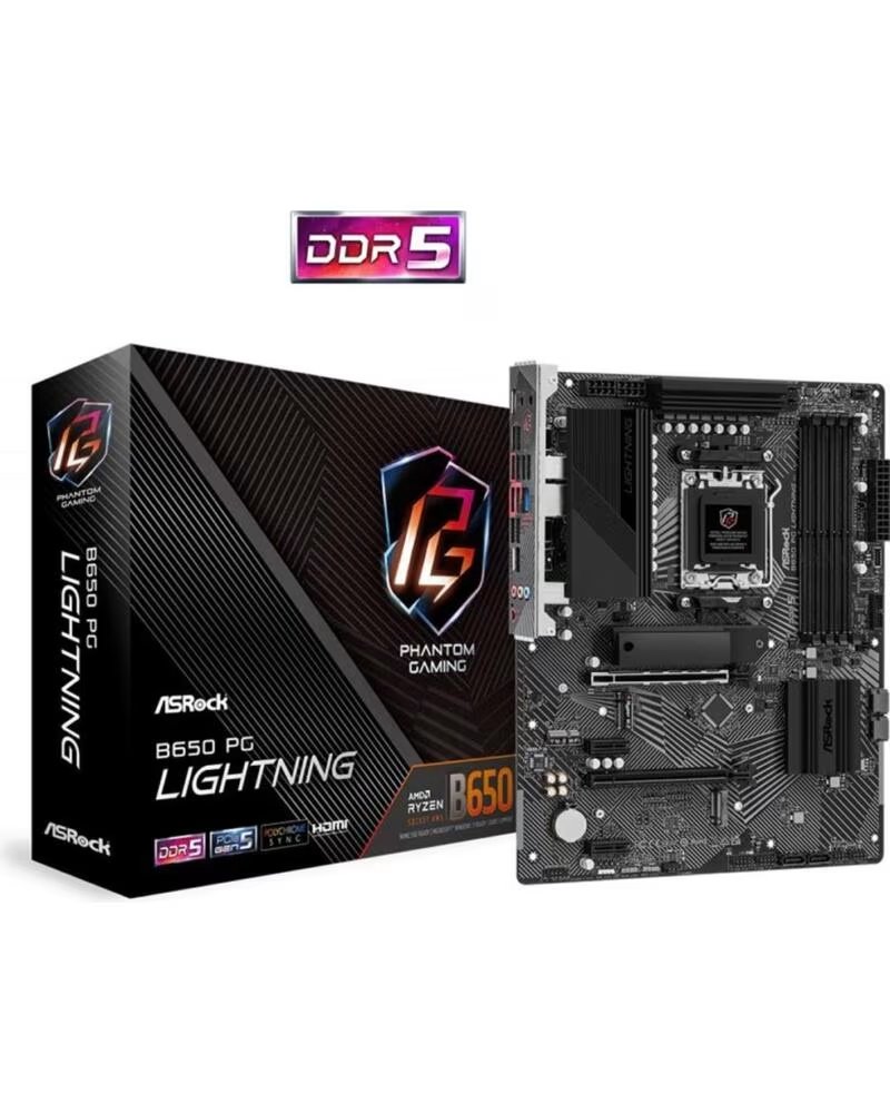 ASROCK Placa base b650 pg lightning am5 atx